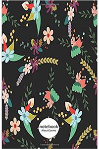 Notebook: Journal Dot-grid, Graph, Lined, Blank No Lined Art No.13 Pocket Notebook