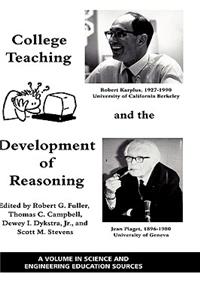 College Teaching and the Development of Reasoning (Hc)