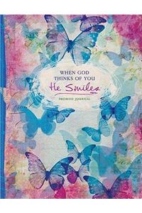 When God Thinks of You, He Smiles Promise Journal