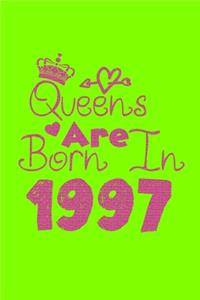 Queens Are Born In 1997 Notebook