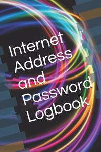 Internet Address and Password Logbook