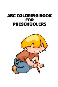 ABC Coloring Book For Preschoolers