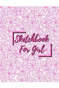 Sketchbook For Girl