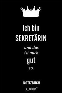 Notizbuch für Sekretäre / Sekretär / Sekretärin