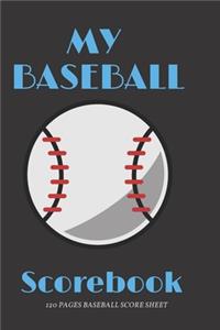 My Baseball Scorebook