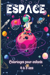 Coloriages de Espace pour les Enfants de 4 à 8 ans