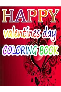 Happy Valentine Day Coloring Book