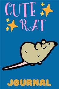 Cute Rat Journal