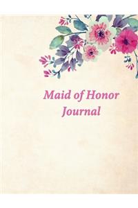 Maid of Honor Journal