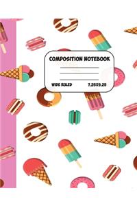 Composition Notebook Wide Ruled