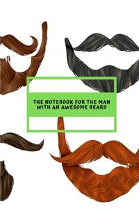 The notebook for the man with an awesome beard
