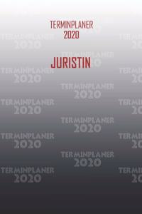 Terminplaner 2020 Juristin