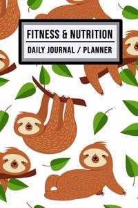 Fitness and Nutrition Journal / Planner