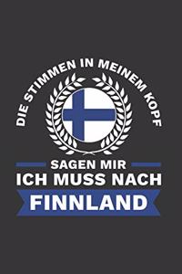 Finnland Notizbuch