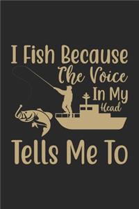 I fish because the voice in my head tells me to