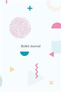 Bullet Journal: Minimal Design Bullet Journal - 120-Page 1/2 Inch Dot Grid Minimal Pattern Notebook - 6 X 9 Perfect Bound Paperback