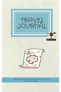 Small Travel Journal for Teens Women Men