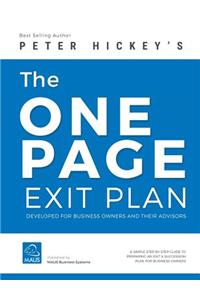 One Page Exit Plan