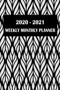 2020-2021 Weekly monthly planner