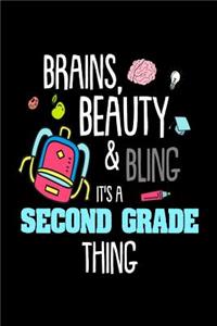 Brains, Beauty & Bling It's A Second Grade Thing