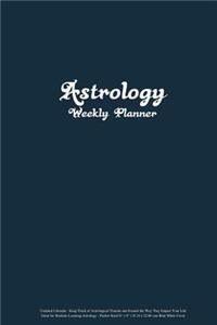 Astrology Weekly Planner Undated Calendar