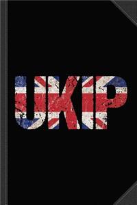 Ukip UK Independence Party Journal Notebook
