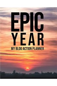 Epic Year My Blog Action Planner