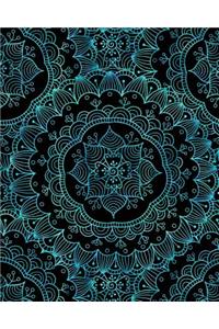 Bullet Journal Notebook Flower Mandala Pattern 6