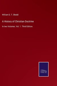 History of Christian Doctrine