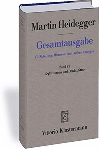 Erganzungen Und Denksplitter