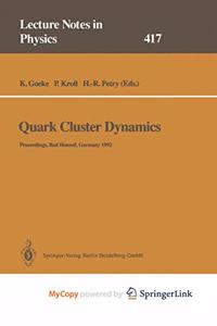 Quark Cluster Dynamics