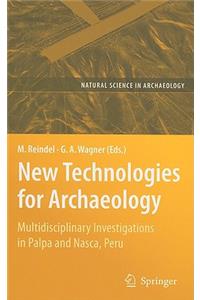 New Technologies for Archaeology