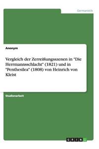 Vergleich der Zerreißungsszenen in 