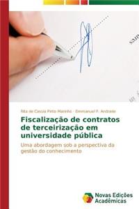 Fiscalização de contratos de terceirização em universidade pública
