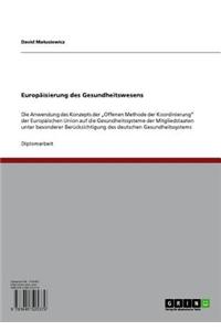 Europaisierung Des Gesundheitswesens