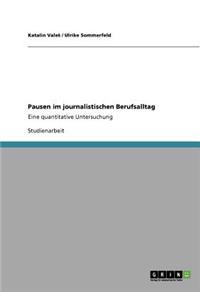 Pausen im journalistischen Berufsalltag