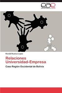 Relaciones Universidad-Empresa