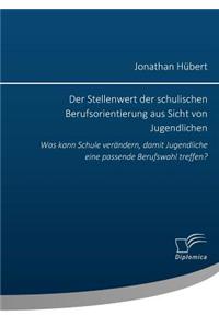 Stellenwert der schulischen Berufsorientierung aus Sicht von Jugendlichen