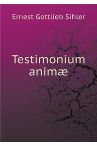 Testimonium Animæ