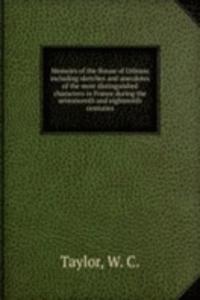 MEMOIRS OF THE HOUSE OF ORLEANS INCLUDI