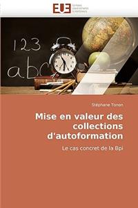 Mise en valeur des collections d'autoformation