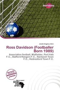 Ross Davidson (Footballer Born 1989)
