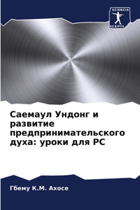 Саемаул Ундонг и развитие предпринимате