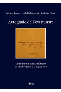 Autografie Dell'eta Minore