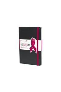 Moleskine Product (Red) Special Edition Notebook, Large, Ruled, Black, Hard Cover (5 X 8.25)