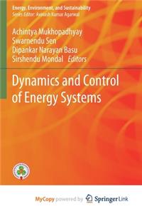 Dynamics and Control of Energy Systems