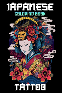Japanese Tattoo Coloring Book