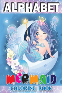 Alphabet Mermaid Coloring Book
