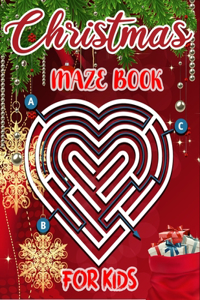 Christmas Maze Book For Kids