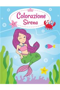 Colorazione Sirena